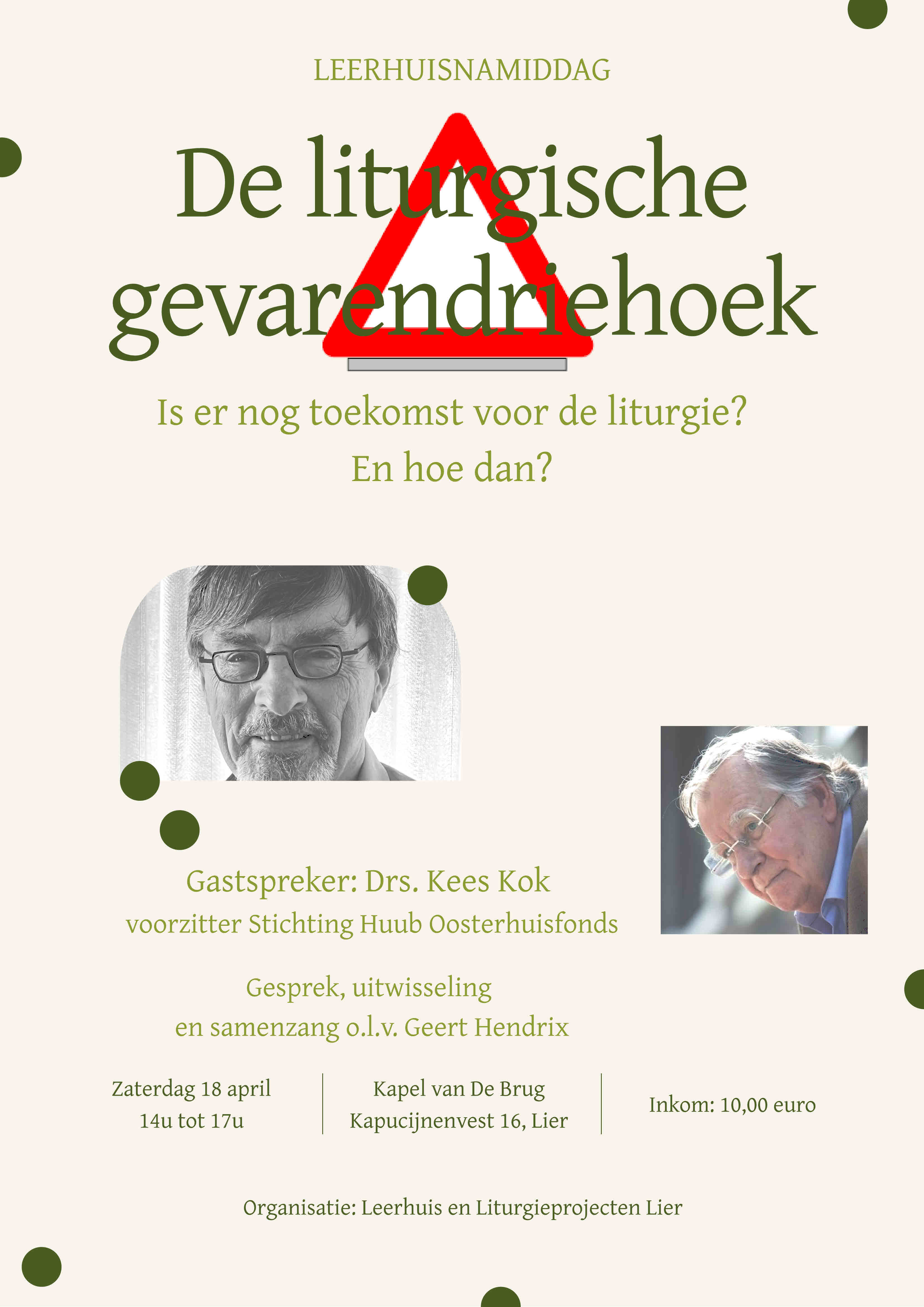 Poster   Leerhuis en Liturgieprojecten Lier